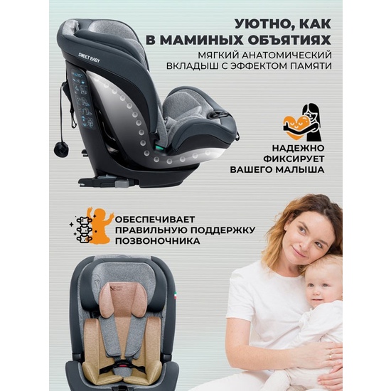 Автокресло Sweet Baby Gravity - 16
